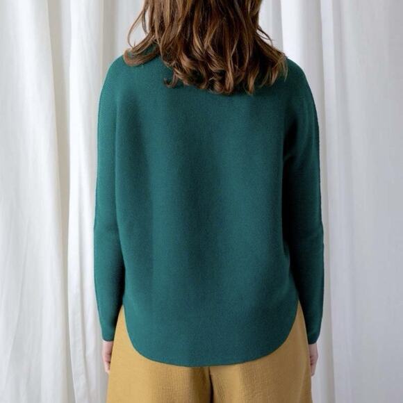 CHRISTIAN WIJNANTS Kopan Merino Wool Sweater In Pine Green Size M - Picture 2 of 9
